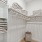 walk-in closets with built in shelves
