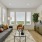 living room with natural lighting